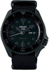 Seiko Men's Black Nylon NATO Strap Automatic Watch SRPD79